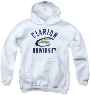 Clarion University Official Golden Eagles Logo Youth Kids Boy/Girls Pull-Over Hoodie Sweatshirt