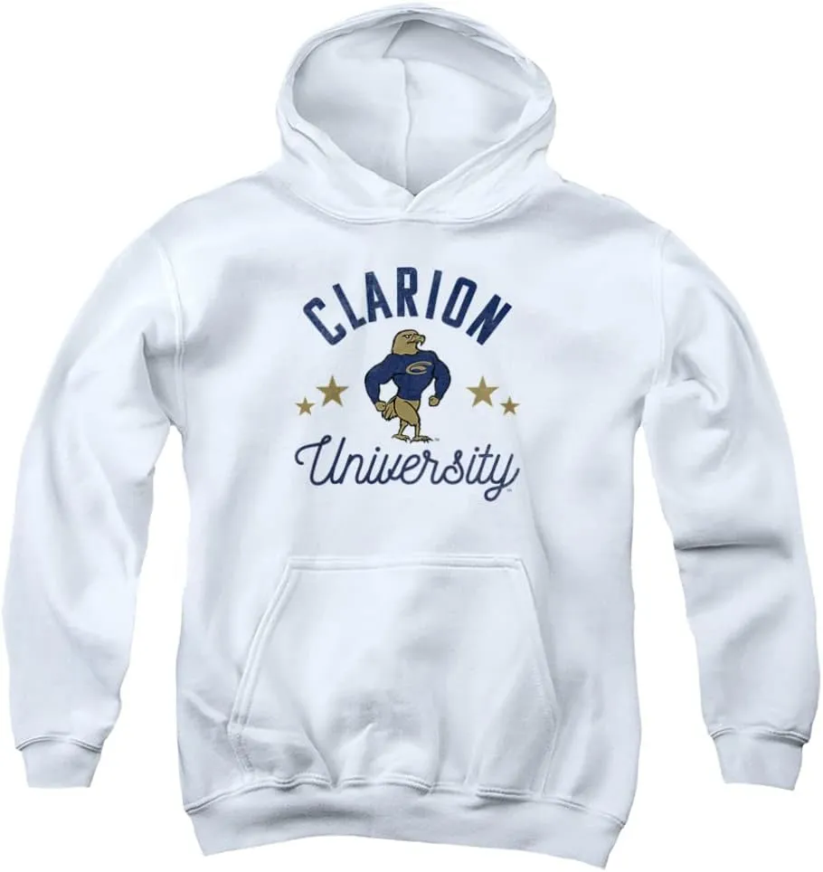 Clarion University Official Golden Eagles Youth Kids Boy/Girls Pull-Over Hoodie Sweatshirt