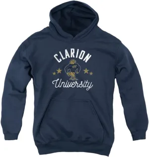 Clarion University Official Golden Eagles Youth Kids Boy/Girls Pull-Over Hoodie Sweatshirt