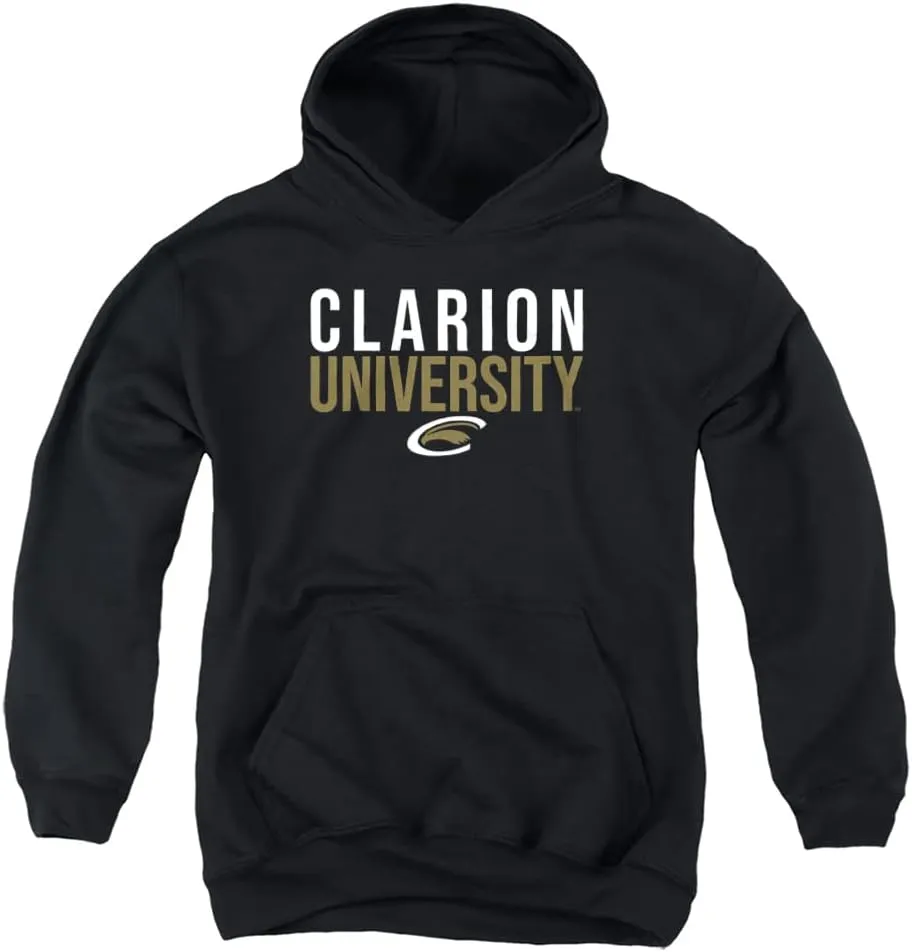 Clarion University Official Stacked Youth Kids Boy/Girls Pull-Over Hoodie Sweatshirt
