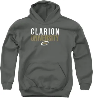Clarion University Official Stacked Youth Kids Boy/Girls Pull-Over Hoodie Sweatshirt