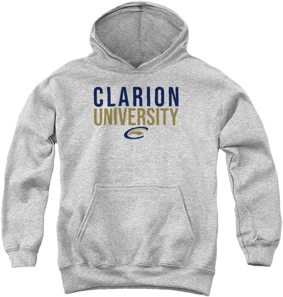 Clarion University Official Stacked Youth Kids Boy/Girls Pull-Over Hoodie Sweatshirt