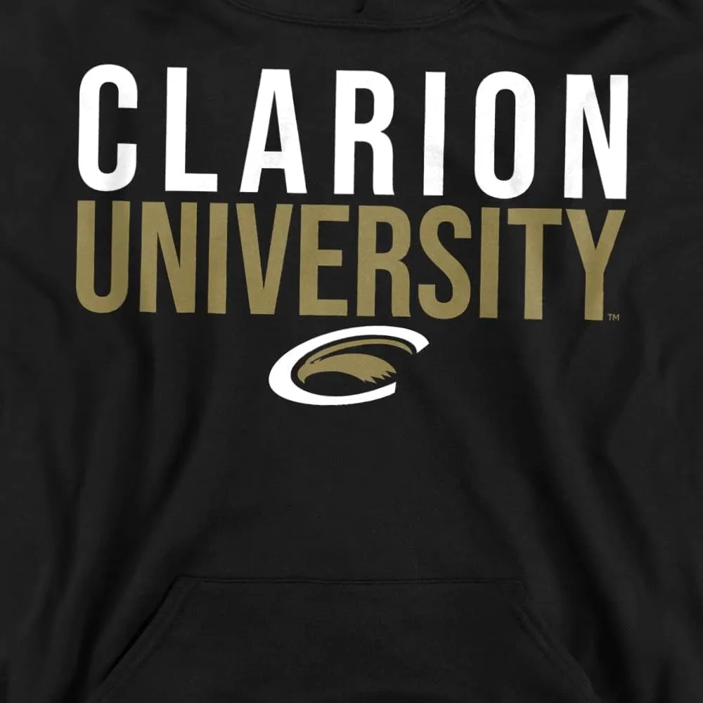Clarion University Official Stacked Youth Kids Boy/Girls Pull-Over Hoodie Sweatshirt