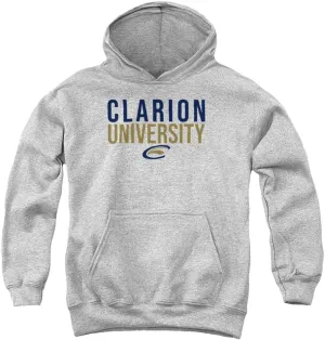 Clarion University Official Stacked Youth Kids Boy/Girls Pull-Over Hoodie Sweatshirt