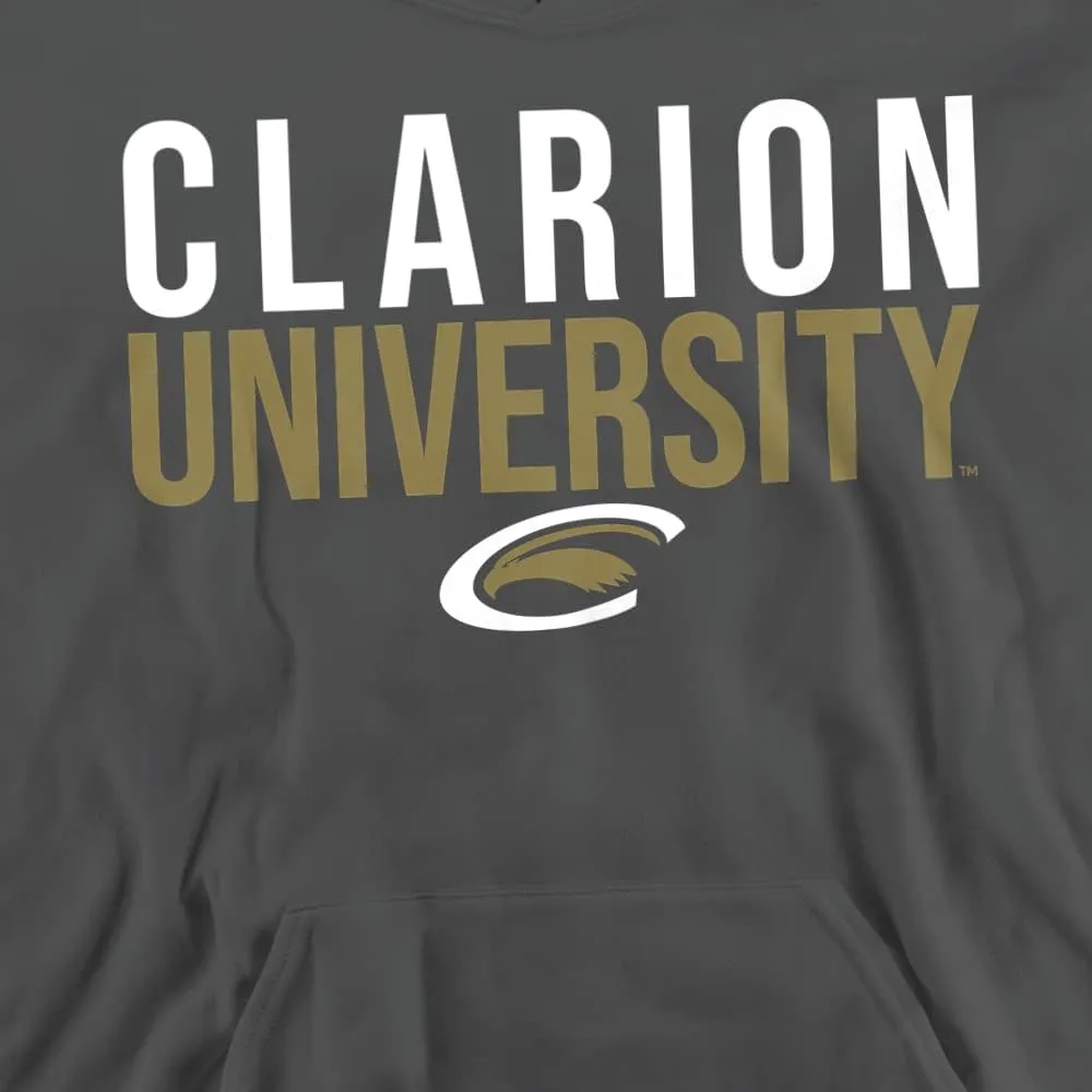 Clarion University Official Stacked Youth Kids Boy/Girls Pull-Over Hoodie Sweatshirt
