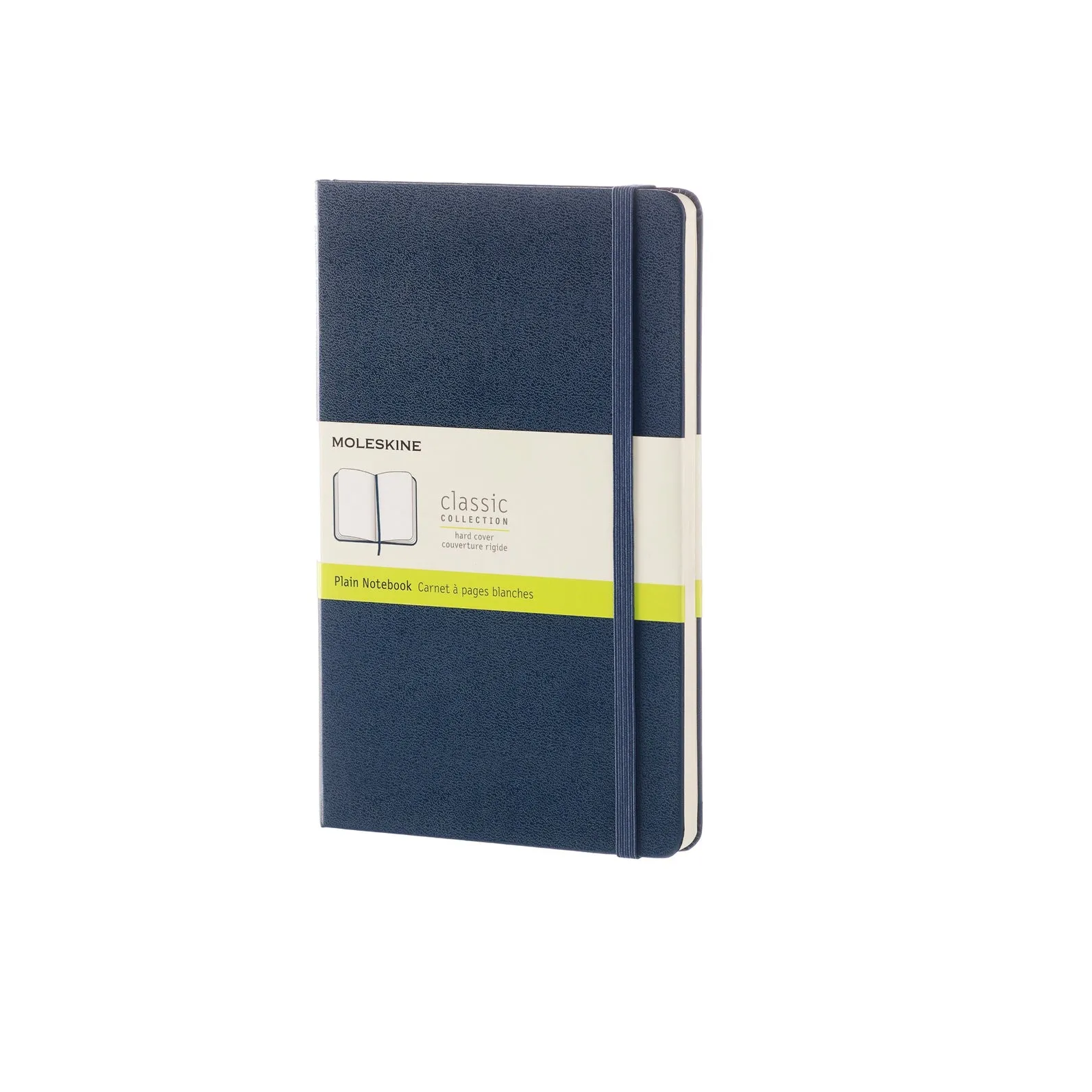 Classic Large Hard Cover Notebook Sapphire Blue