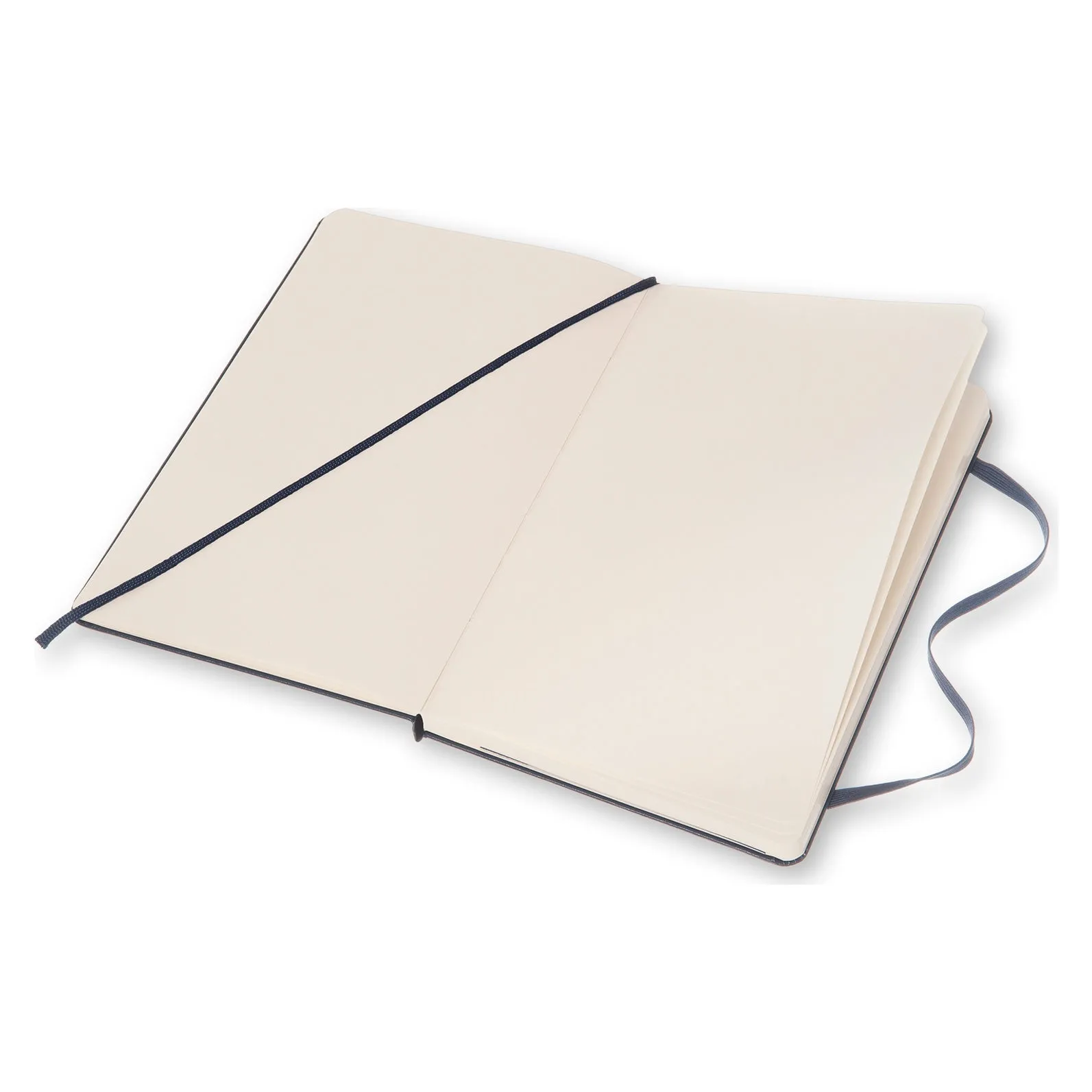 Classic Large Hard Cover Notebook Sapphire Blue