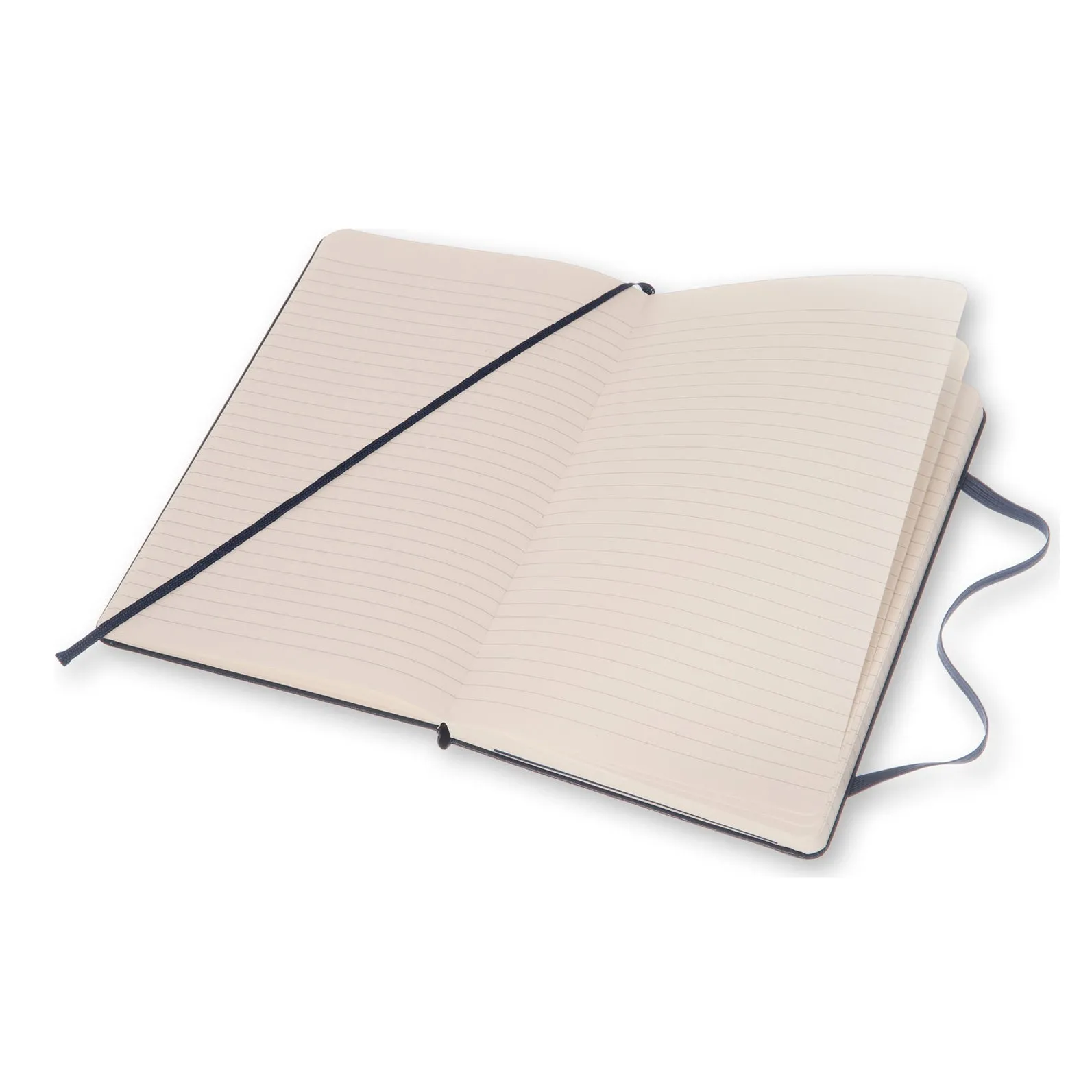Classic Large Hard Cover Notebook Sapphire Blue