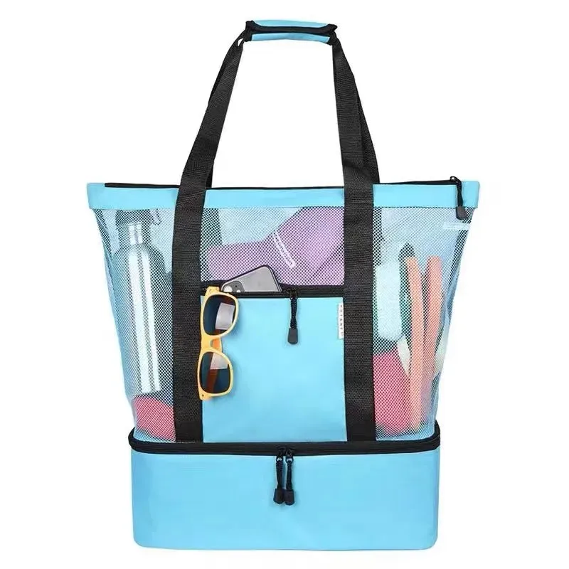 Clear Beach Tote Bag