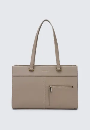 Cody Multi-compartment Tote Bag (Khaki)