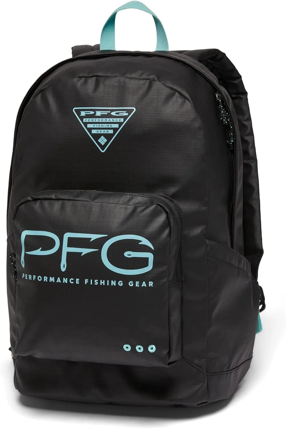 Columbia Unisex PFG PHG Zigzag 22L Backpack, Black/Gulf Stream/PFG Hooks, One Size
