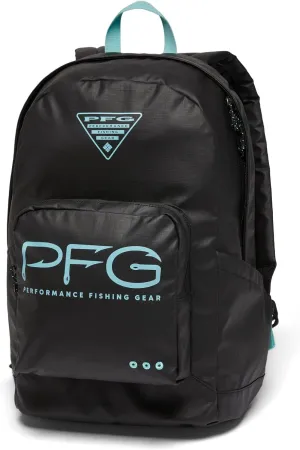 Columbia Unisex PFG PHG Zigzag 22L Backpack, Black/Gulf Stream/PFG Hooks, One Size