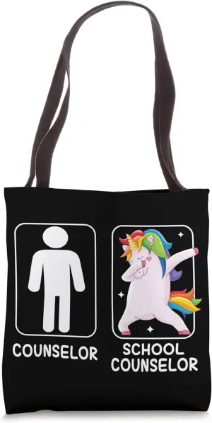 Comparison between counselor and school counselor funny Tote Bag