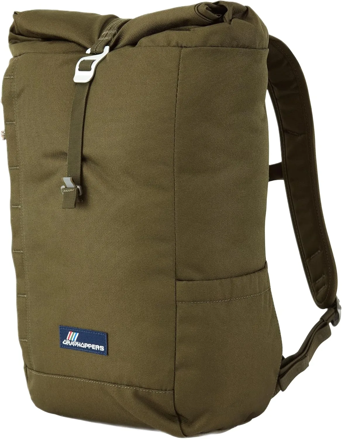 Craghoppers Adult Kiwi Classic Rolltop Backpack, Woodland Green, 20 Liter
