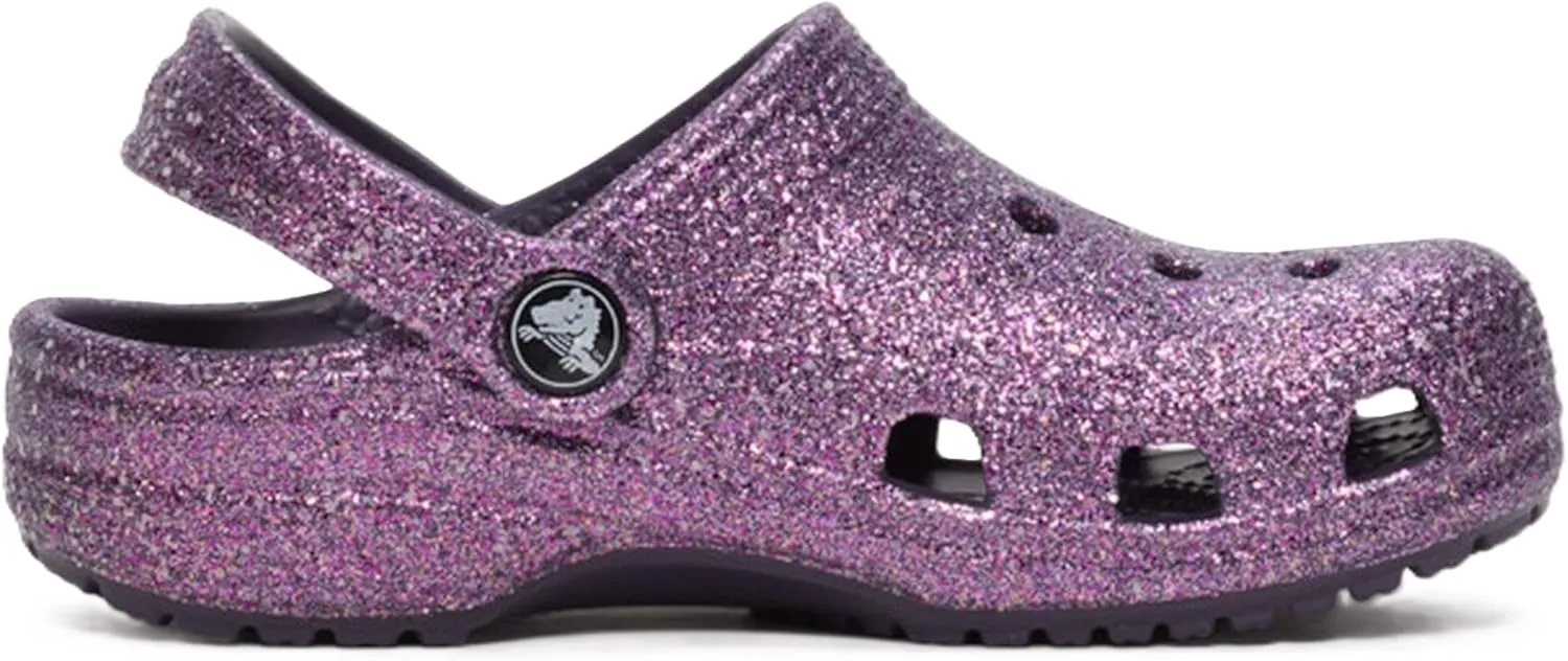 Crocs Kids' Classic Glitter Clog