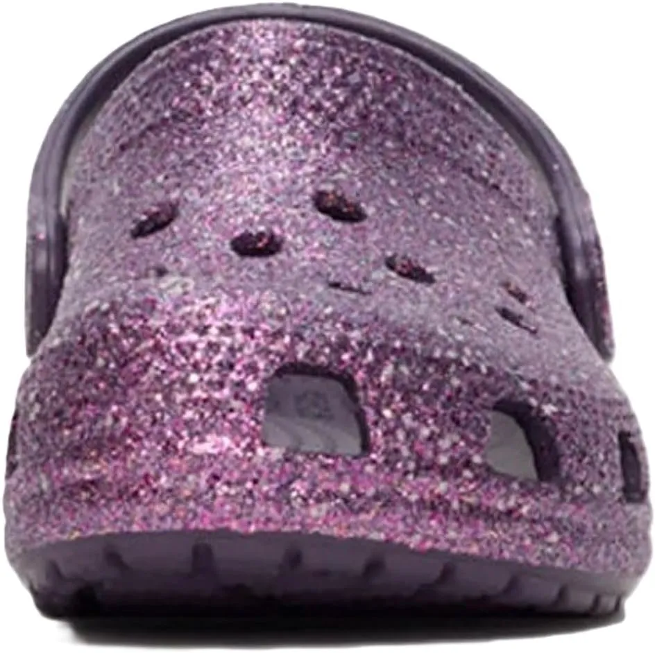 Crocs Kids' Classic Glitter Clog