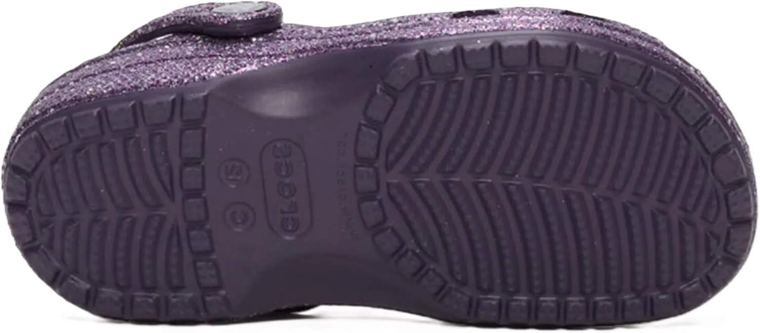 Crocs Kids' Classic Glitter Clog
