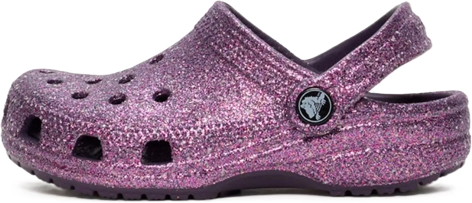 Crocs Kids' Classic Glitter Clog