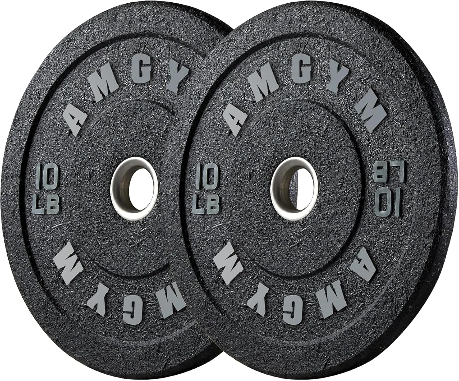 Crumb Bumper Plates, 10-600lbs Drop Weight Plates for Home Gym, 2-inch Olympic Barbell Plates, High Bounce Strength Training Plates for Barbell Movements - Deadlift/Squats/Bench Press/Weight Lifting/Heavy Duty/Floor Protective/odorless/Noise Free
