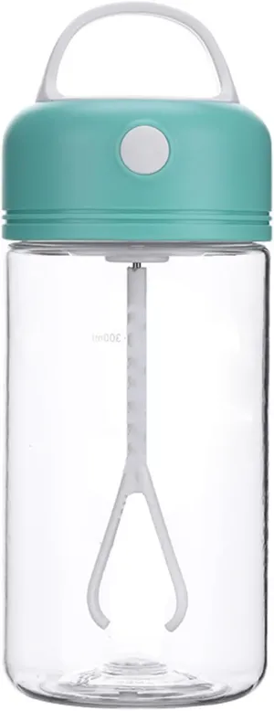 Cup Portable Battery Operated Blender Cup for Blending Mixed Drinks Milk Protein for Office and Home (green)