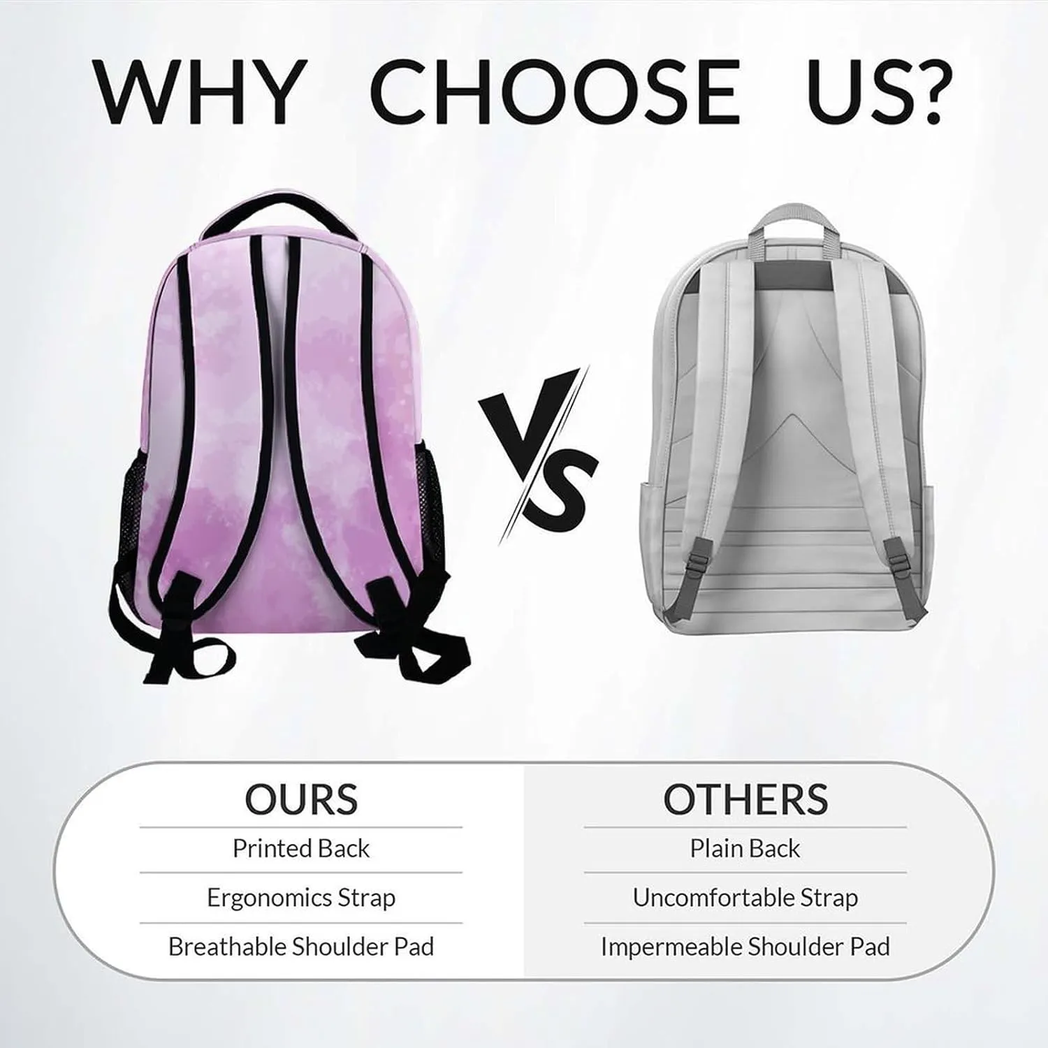 Custom Kids School Backpack - 17 Inch Cute Axolotl Bookbag for Girls - Durable Pink School Bag for Elementary & Travel
