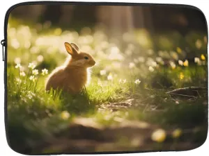 Cute Bunny Laptop Inner Bag Laptop Sleeve Case Briefcase Carrying Laptop Cover