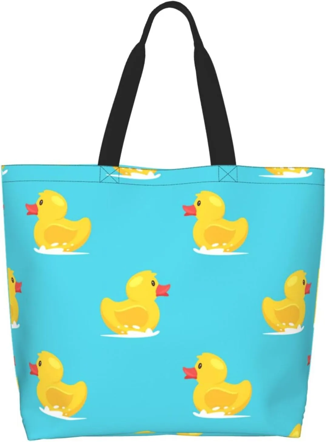 Cute Duck Grocery Bag Duck Shopping Bag Duck Handbag Bags Cute Tote Bag Animal Bag for Outdoor