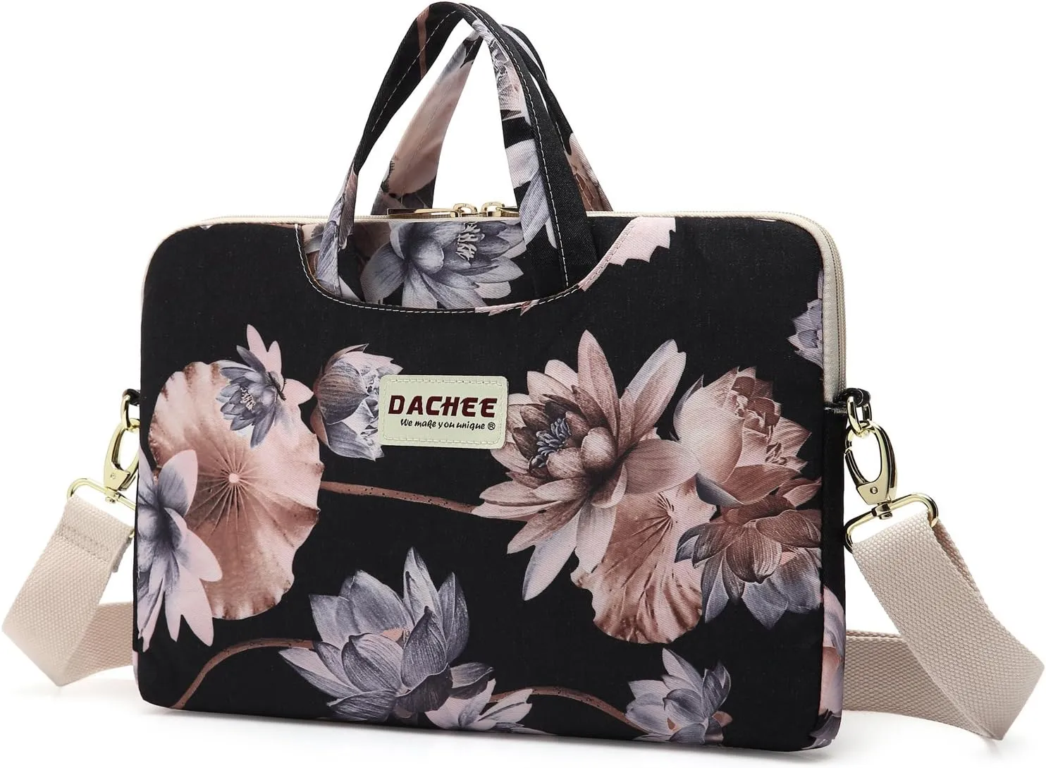 DACHEE Laptop Shoulder Bag for 15 Inch/15.6 Inch Macbook Pro