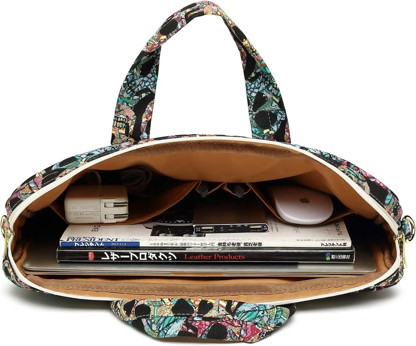 DACHEE Laptop Shoulder Bag for 15 Inch/15.6 Inch Macbook Pro
