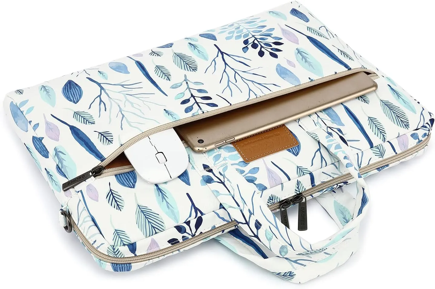 DACHEE Laptop Shoulder Bag for 15 Inch/15.6 Inch Macbook Pro