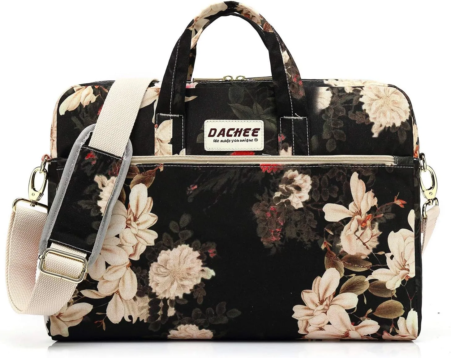 DACHEE Laptop Shoulder Bag for 15 Inch/15.6 Inch Macbook Pro