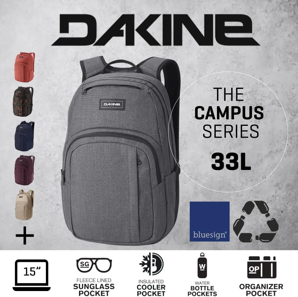 Dakine Campus L 33L Backpack - Deep Blue, One Size