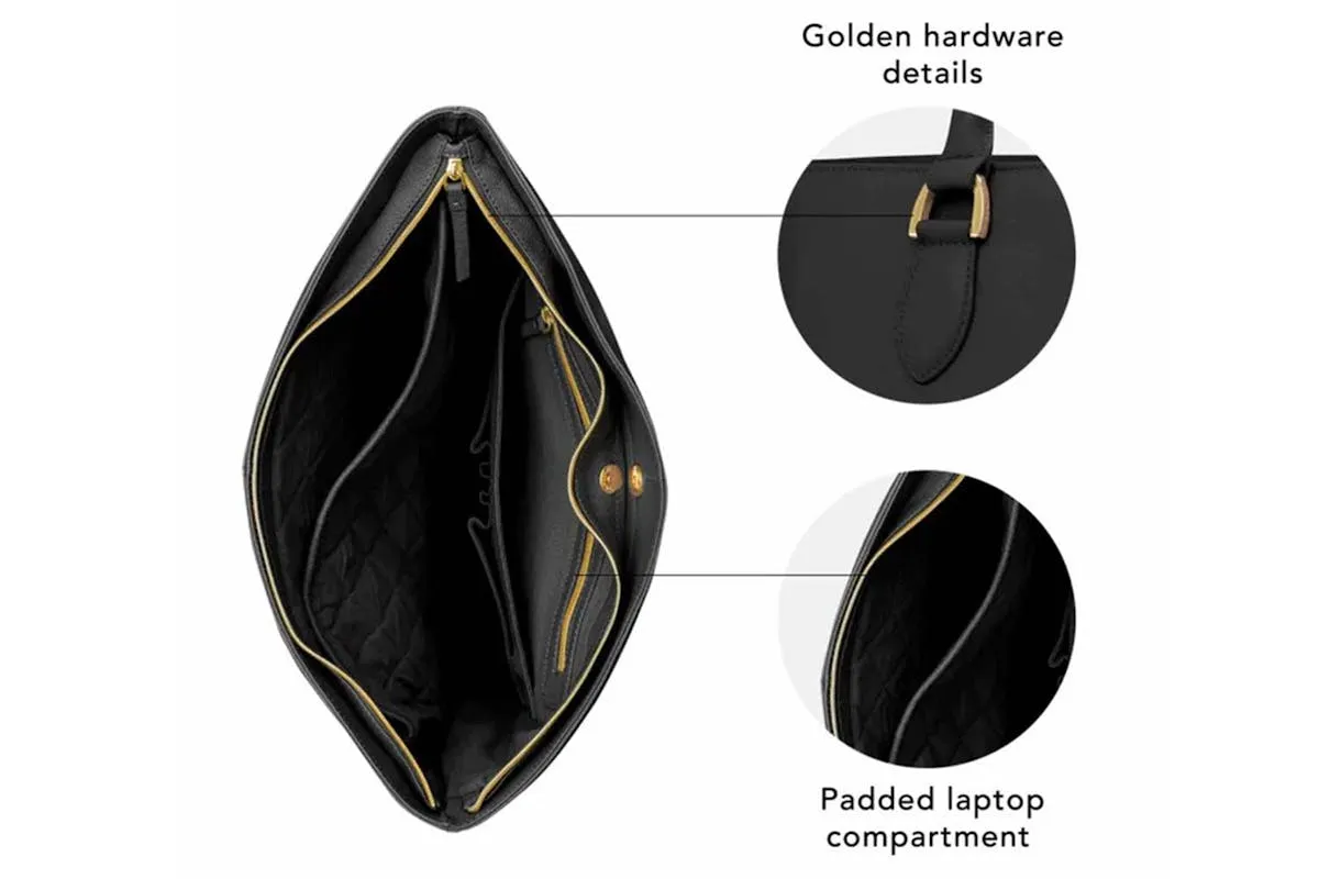 Dbramante1928 Amsterdam Tote Bag 15" | Night Black