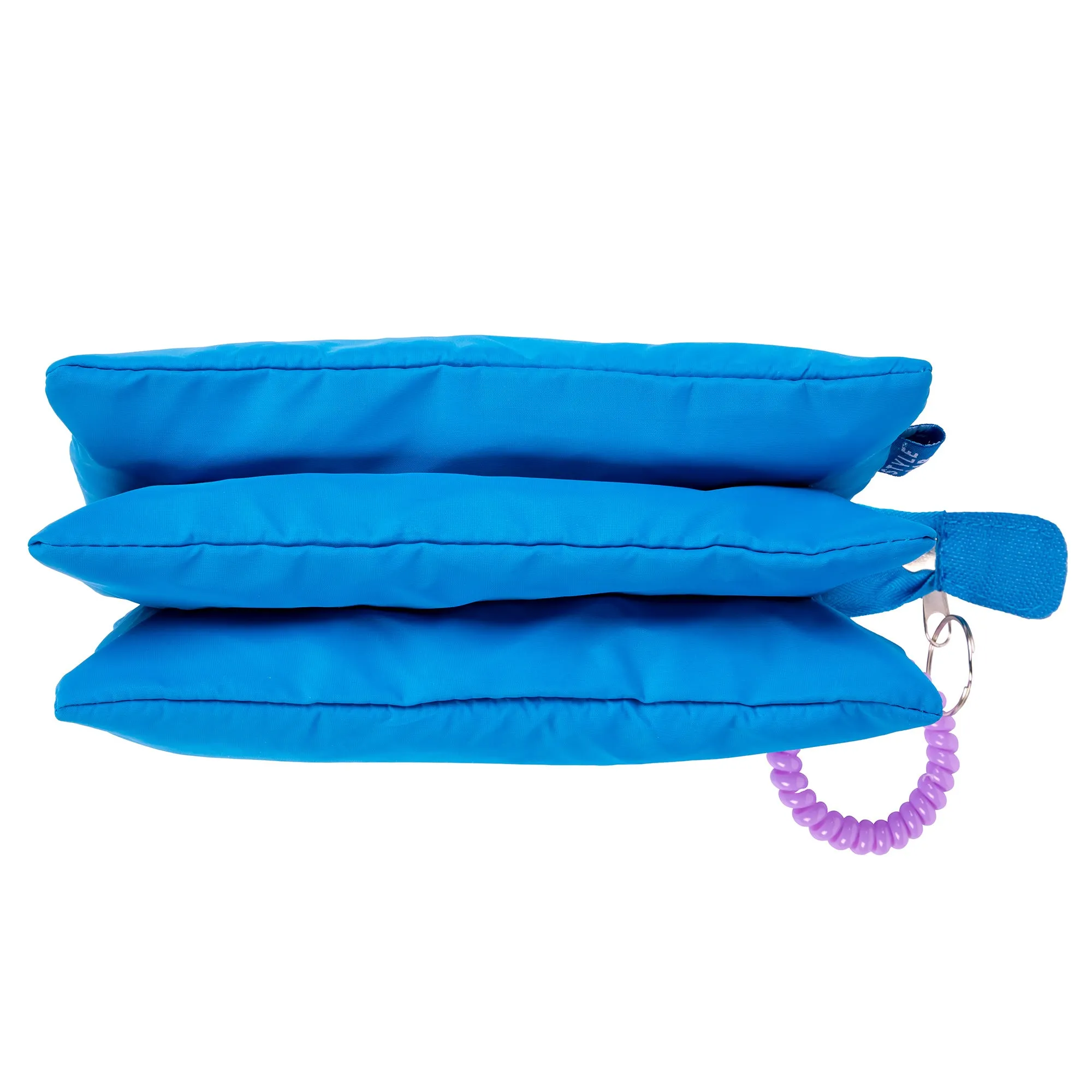 Debo Rainbow Expandable Pouch Turq