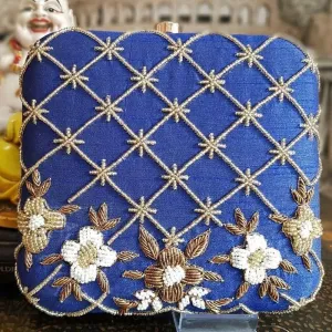 Designer Clutches Loyal customers Exclusive Blue Dependable