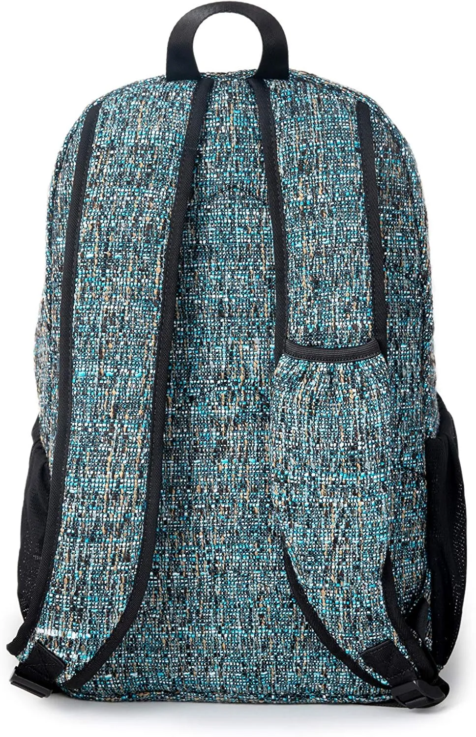 DIME BAGS City Dweller Casual Hemp Backpack with Padded Laptop Compartment and Water Bottle Holder ()