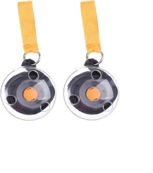 Disc Portable Bag,Mini Portable Folding Telescopic Shopping Bag,Multi-Functional Small Disc Rotating Storage Bag Can Be Recycled (C,2Pcs)