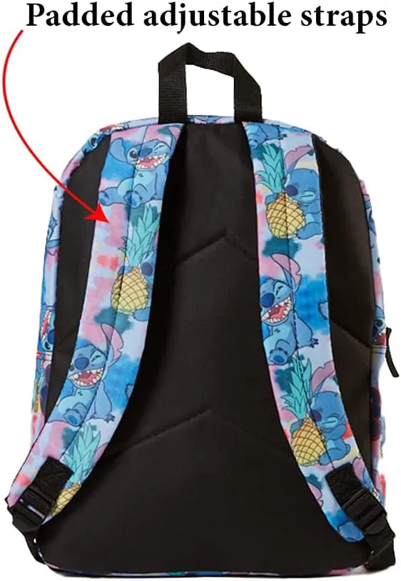 Disney Lilo & Stitch Backpack for Kids or Adults, 16 inch