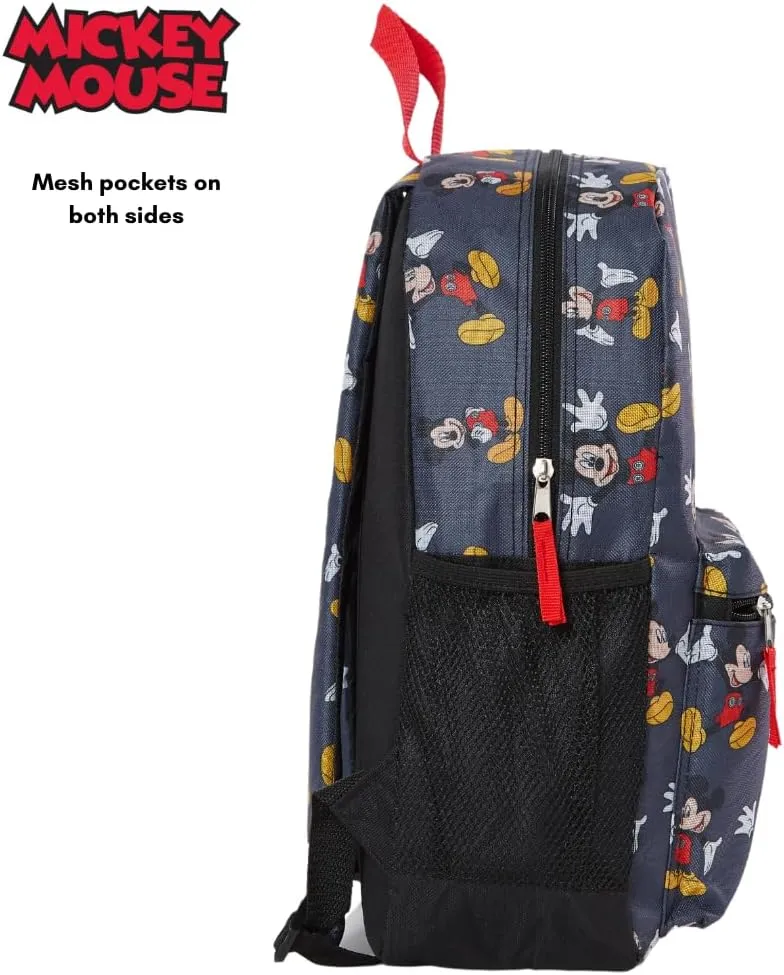 Disney Mickey Mouse Backpack for Kids or Adults, 16 inch
