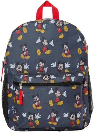 Disney Mickey Mouse Backpack for Kids or Adults, 16 inch