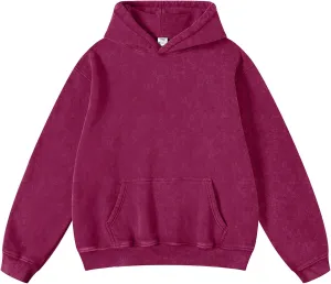 Dnzzs Acid Wash Hoodie Super Soft Hoodie for Mens Hoodies Oversized Men's Fashion Hoodies & Sweatshirts Vintage Hoodie