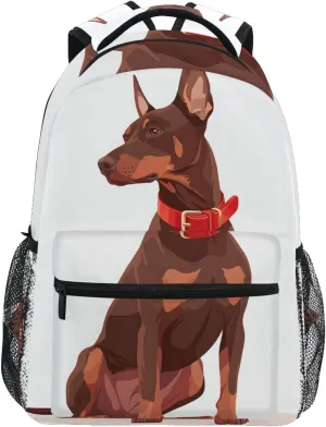 Dog Backpack 3rd 4th 5th Grade School Bookbag Travel Laptop Daypack Bag Purse for Boys Girls Teens