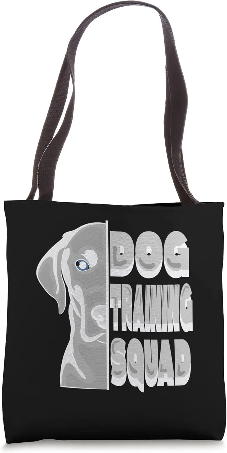 Dog Obedience School Trainer Dog Training Quote Tote Bag