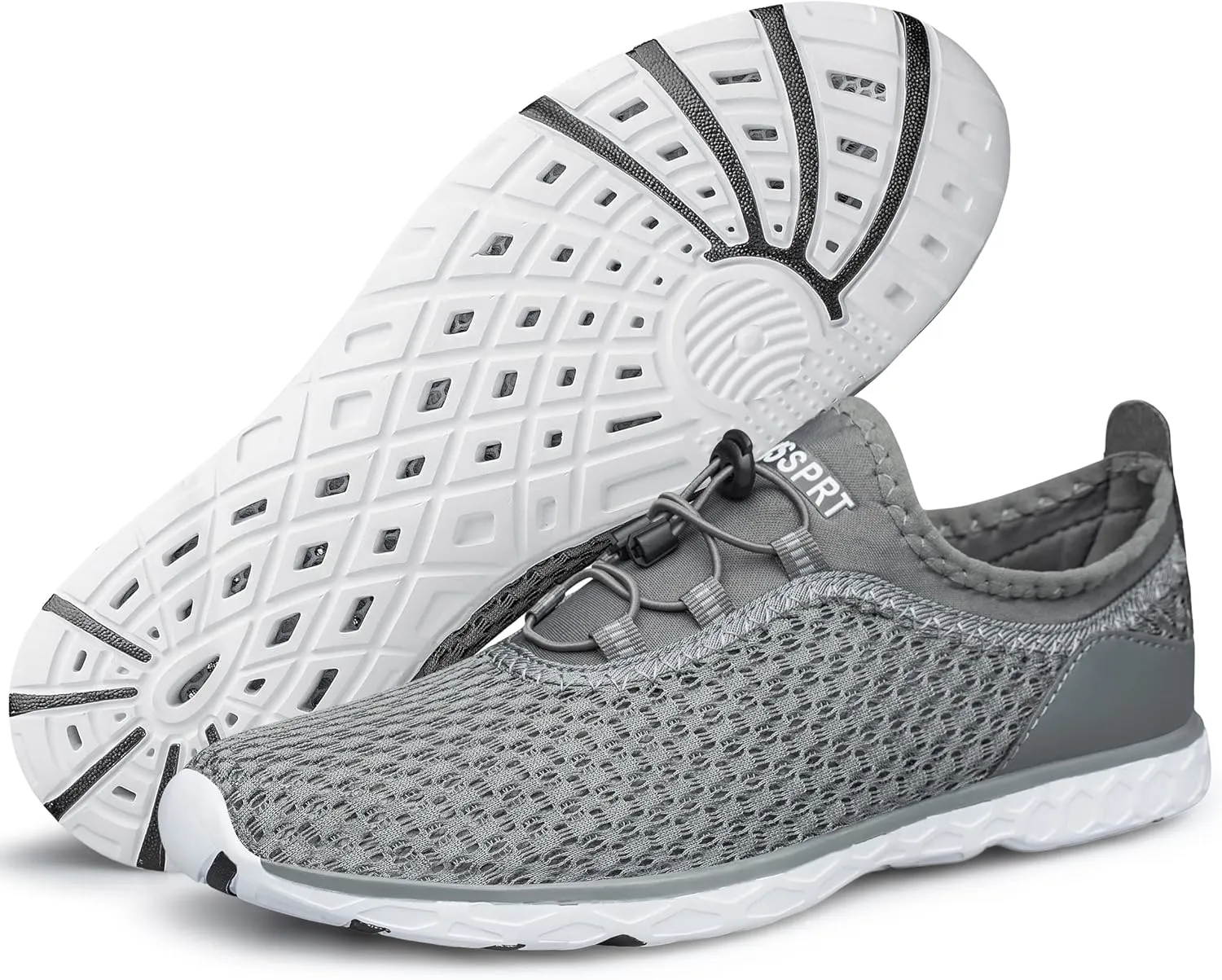 DOUSSPRT Men's Water Shoes Quick Drying Sports Aqua Shoes
