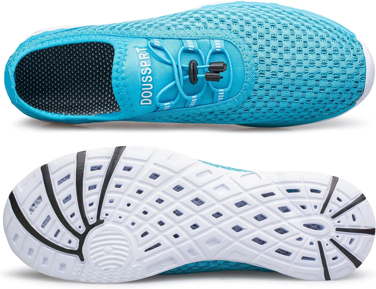 DOUSSPRT Women's Water Shoes Quick Drying Sports Aqua Shoes