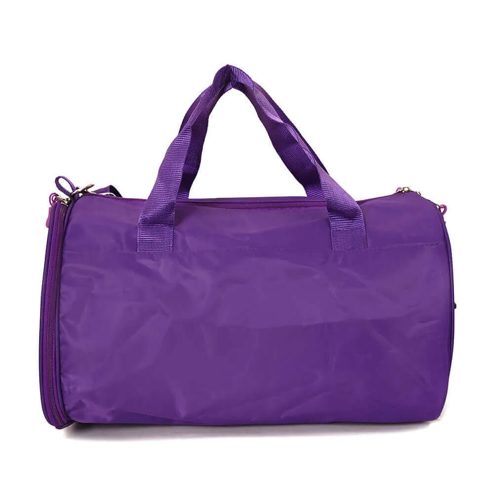 DUFFEL BAG PURPLE - LEFTOVER