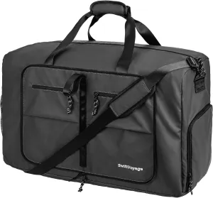 Duffle Bag Gym Bag for Women Foldie Travel Bag Expandable Duffle Bag for Travel Duffle Bag for Men Travel Duffel Bags Mens Travel Bag Foldable Heavy Duty Large Sports Camping Foldable Luggage Bag 60L