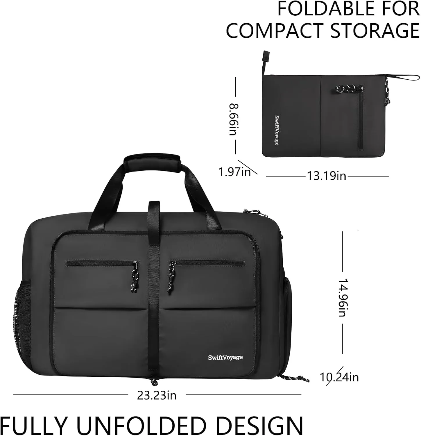 Duffle Bag Gym Bag for Women Foldie Travel Bag Expandable Duffle Bag for Travel Duffle Bag for Men Travel Duffel Bags Mens Travel Bag Foldable Heavy Duty Large Sports Camping Foldable Luggage Bag 60L