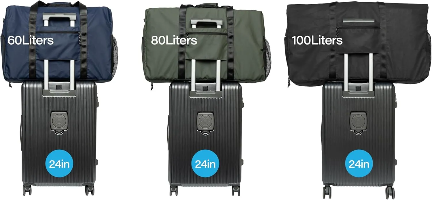 Duffle Bag Gym Bag for Women Foldie Travel Bag Expandable Duffle Bag for Travel Duffle Bag for Men Travel Duffel Bags Mens Travel Bag Foldable Heavy Duty Large Sports Camping Foldable Luggage Bag 60L