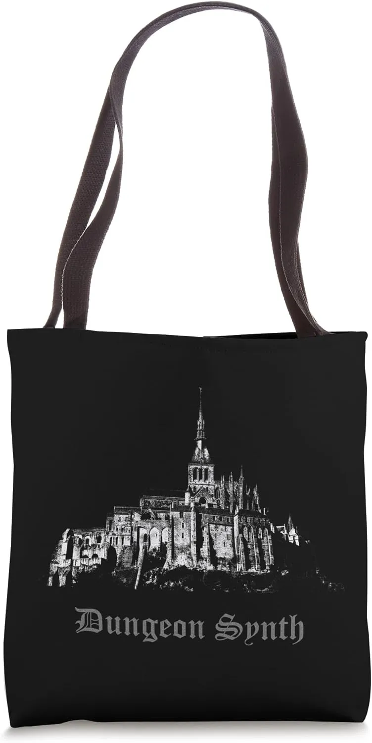 Dungeon Synth Castle Dark Ambient Old School Music Tote Bag